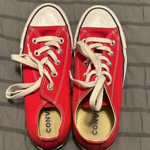 Converse Kids Classic Red Canvas Sneakers